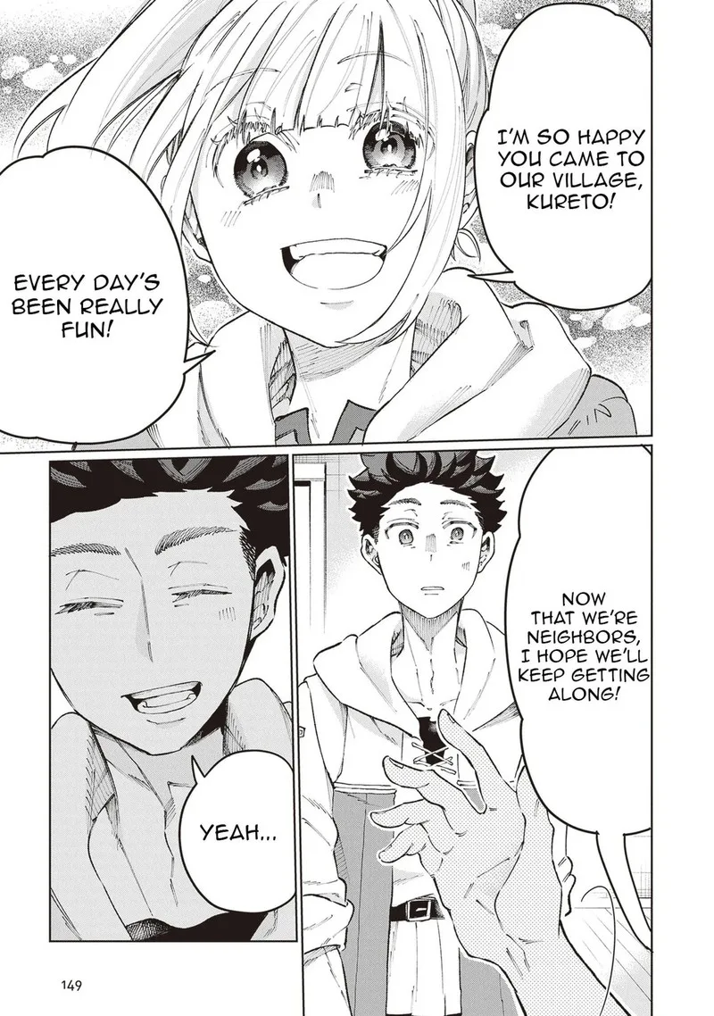 Isekai de Hajimeru ni Kyoten Seikatsu ~Kuukan Mahou de Outo to Inaka wo Ittari Kitari~ Chapter 12 page 21