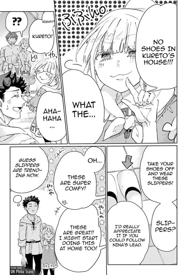 Isekai de Hajimeru ni Kyoten Seikatsu ~Kuukan Mahou de Outo to Inaka wo Ittari Kitari~ Chapter 13 page 5