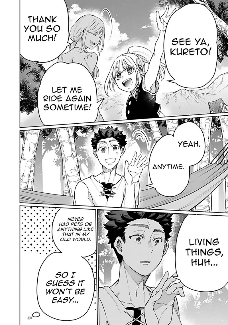 Isekai de Hajimeru ni Kyoten Seikatsu ~Kuukan Mahou de Outo to Inaka wo Ittari Kitari~ Chapter 14 page 23