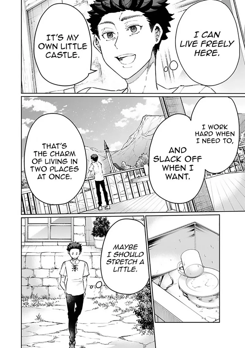 Isekai de Hajimeru ni Kyoten Seikatsu ~Kuukan Mahou de Outo to Inaka wo Ittari Kitari~ Chapter 14 page 4