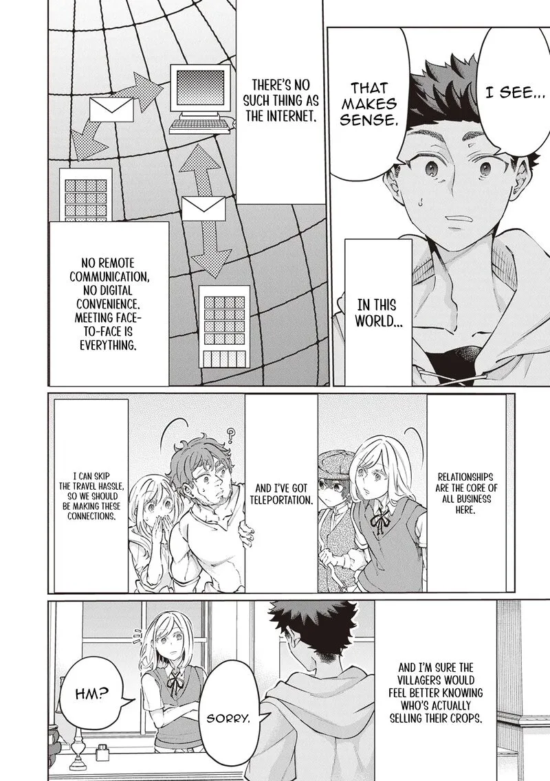Isekai de Hajimeru ni Kyoten Seikatsu ~Kuukan Mahou de Outo to Inaka wo Ittari Kitari~ Chapter 22 page 24