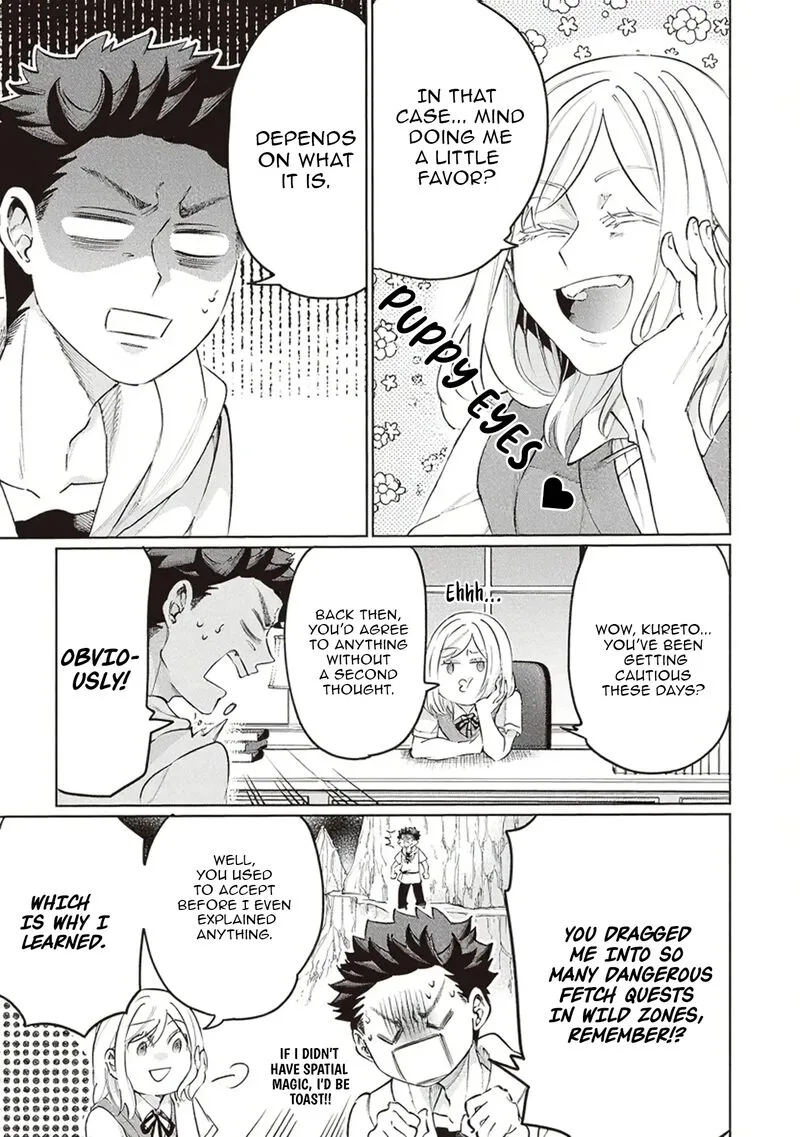 Isekai de Hajimeru ni Kyoten Seikatsu ~Kuukan Mahou de Outo to Inaka wo Ittari Kitari~ Chapter 22 page 21