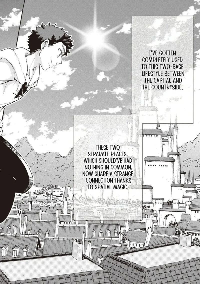 Isekai de Hajimeru ni Kyoten Seikatsu ~Kuukan Mahou de Outo to Inaka wo Ittari Kitari~ Chapter 22 page 16