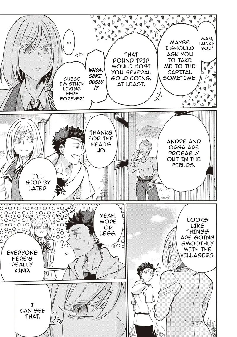 Isekai de Hajimeru ni Kyoten Seikatsu ~Kuukan Mahou de Outo to Inaka wo Ittari Kitari~ Chapter 23 page 3