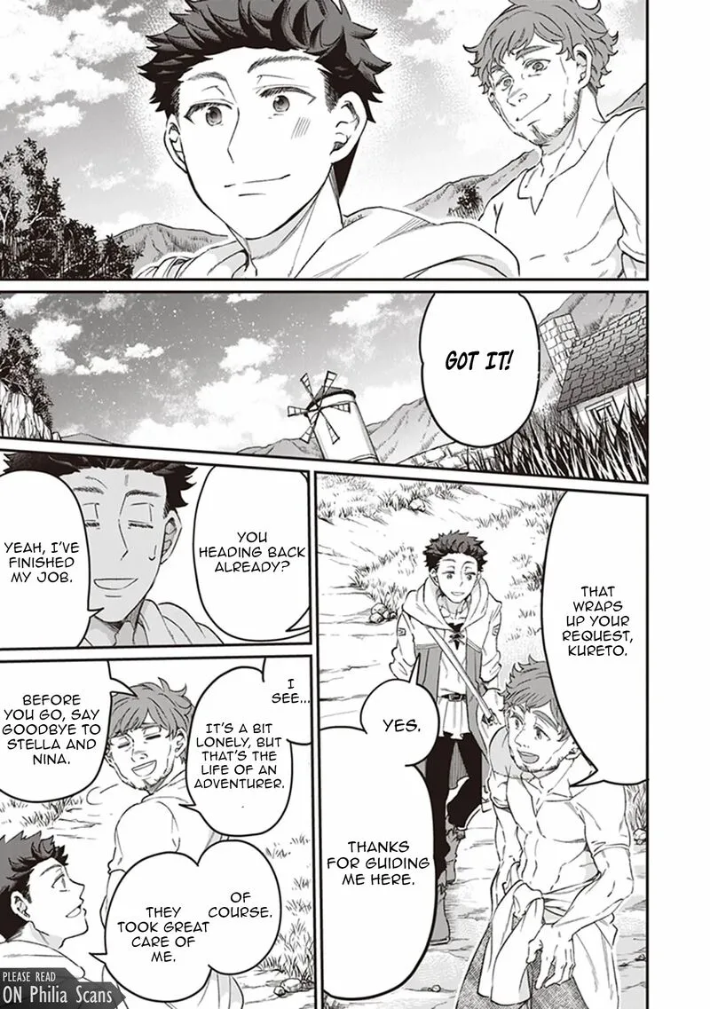 Isekai de Hajimeru ni Kyoten Seikatsu ~Kuukan Mahou de Outo to Inaka wo Ittari Kitari~ Chapter 3 page 14