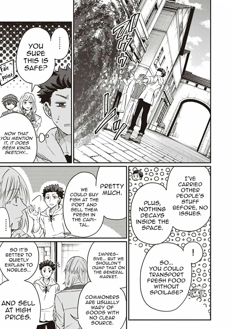 Isekai de Hajimeru ni Kyoten Seikatsu ~Kuukan Mahou de Outo to Inaka wo Ittari Kitari~ Chapter 6 page 6