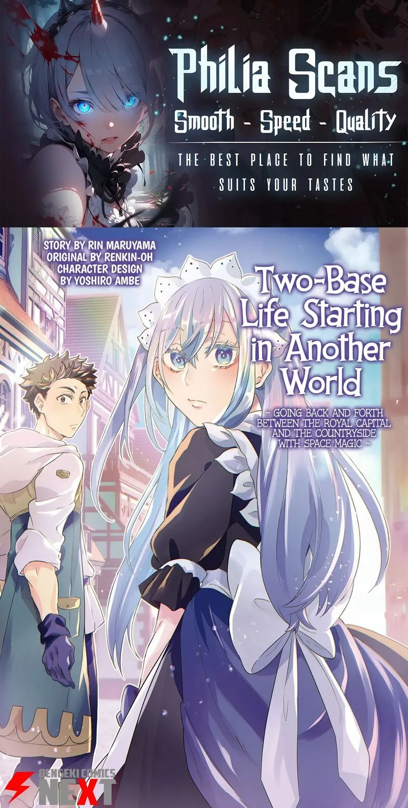Isekai de Hajimeru ni Kyoten Seikatsu ~Kuukan Mahou de Outo to Inaka wo Ittari Kitari~ Chapter 7 page 1
