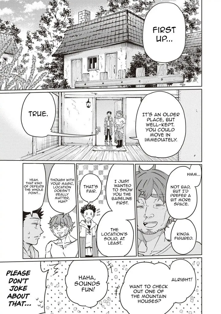 Isekai de Hajimeru ni Kyoten Seikatsu ~Kuukan Mahou de Outo to Inaka wo Ittari Kitari~ Chapter 8 page 17