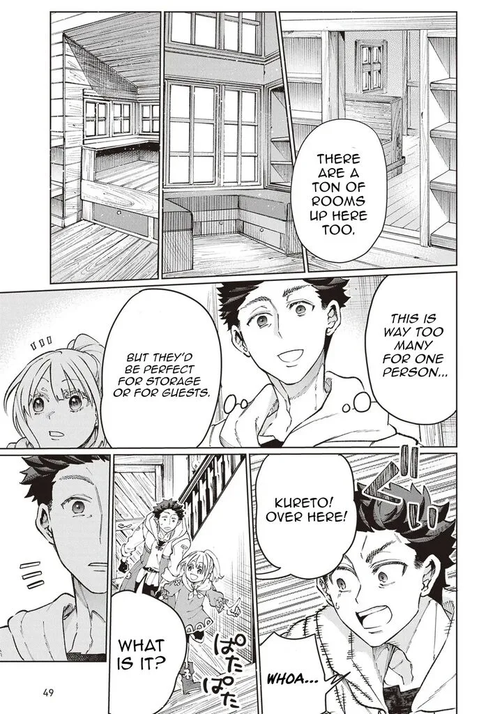 Isekai de Hajimeru ni Kyoten Seikatsu ~Kuukan Mahou de Outo to Inaka wo Ittari Kitari~ Chapter 8 page 25
