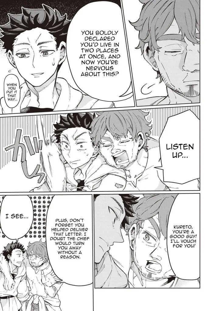 Isekai de Hajimeru ni Kyoten Seikatsu ~Kuukan Mahou de Outo to Inaka wo Ittari Kitari~ Chapter 8 page 7