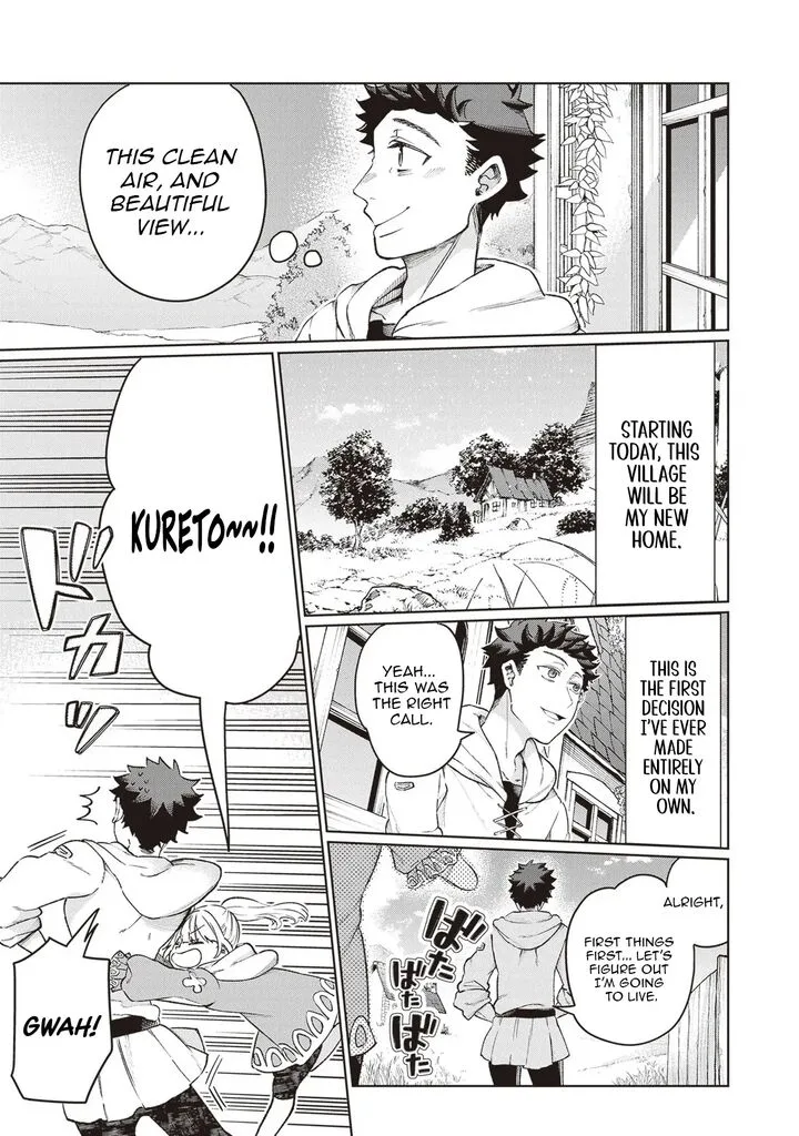 Isekai de Hajimeru ni Kyoten Seikatsu ~Kuukan Mahou de Outo to Inaka wo Ittari Kitari~ Chapter 8 page 3