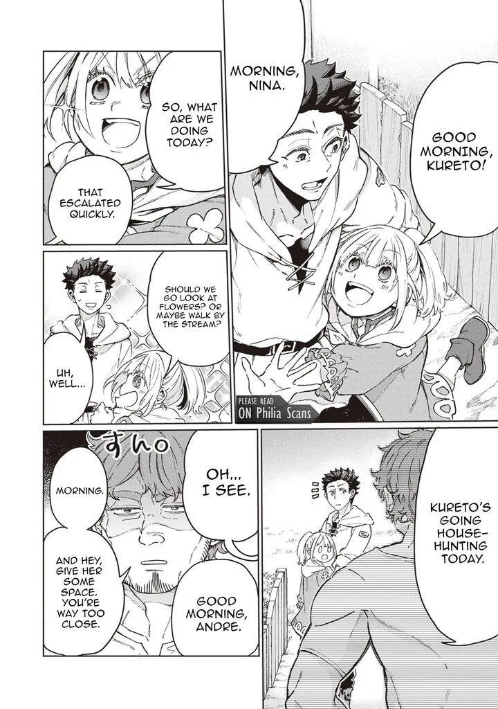 Isekai de Hajimeru ni Kyoten Seikatsu ~Kuukan Mahou de Outo to Inaka wo Ittari Kitari~ Chapter 8 page 4