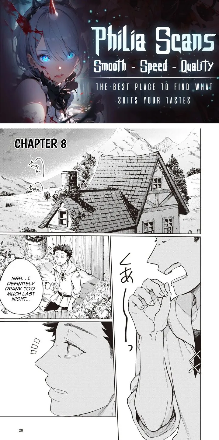 Isekai de Hajimeru ni Kyoten Seikatsu ~Kuukan Mahou de Outo to Inaka wo Ittari Kitari~ Chapter 8 page 1