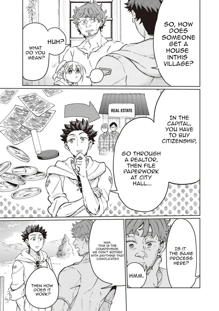 Isekai de Hajimeru ni Kyoten Seikatsu ~Kuukan Mahou de Outo to Inaka wo Ittari Kitari~ Chapter 8 page 5