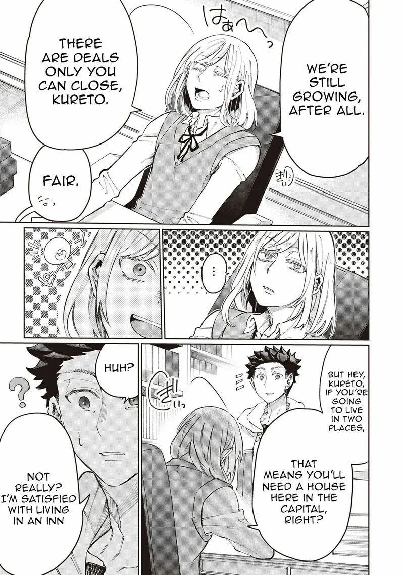 Isekai de Hajimeru ni Kyoten Seikatsu ~Kuukan Mahou de Outo to Inaka wo Ittari Kitari~ Chapter 9 page 12