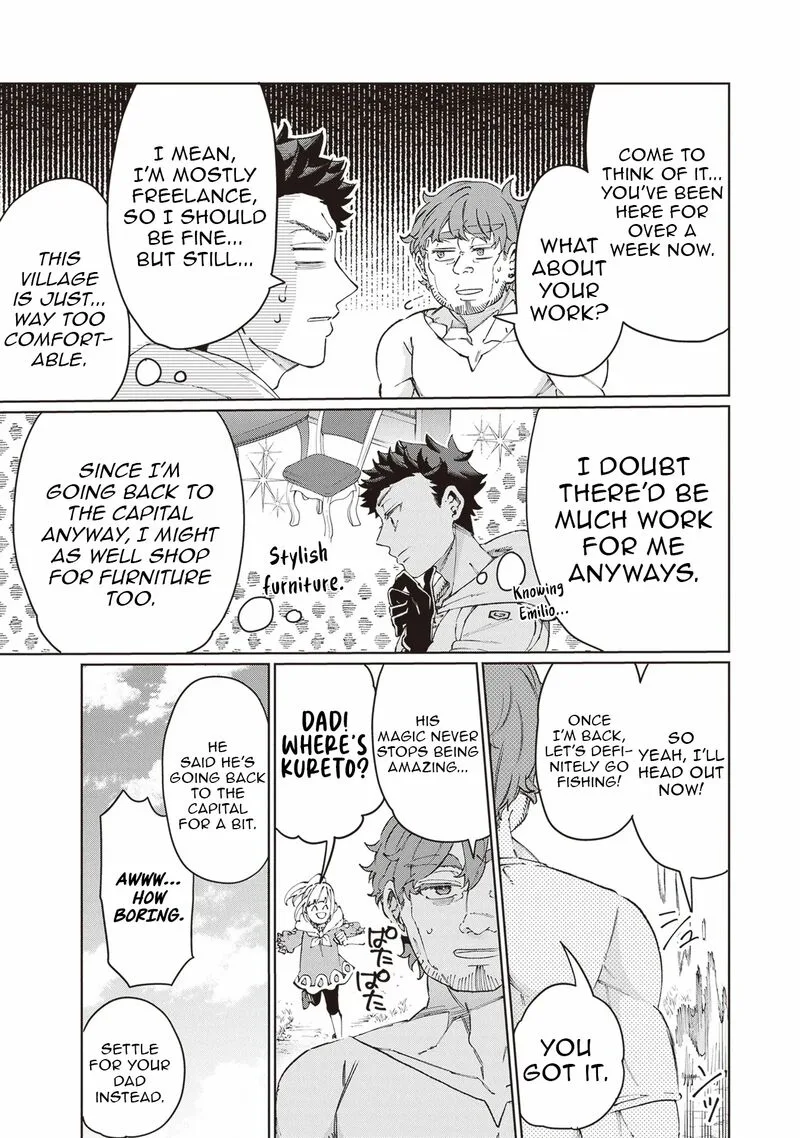 Isekai de Hajimeru ni Kyoten Seikatsu ~Kuukan Mahou de Outo to Inaka wo Ittari Kitari~ Chapter 9 page 4