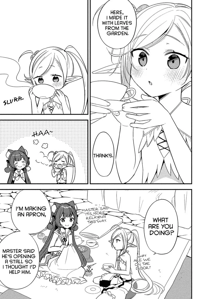 Isekai de Kojiin wo Hiraita kedo, Naze ka Darehitori Sudatou to Shinai Ken Chapter 13.5 page 3