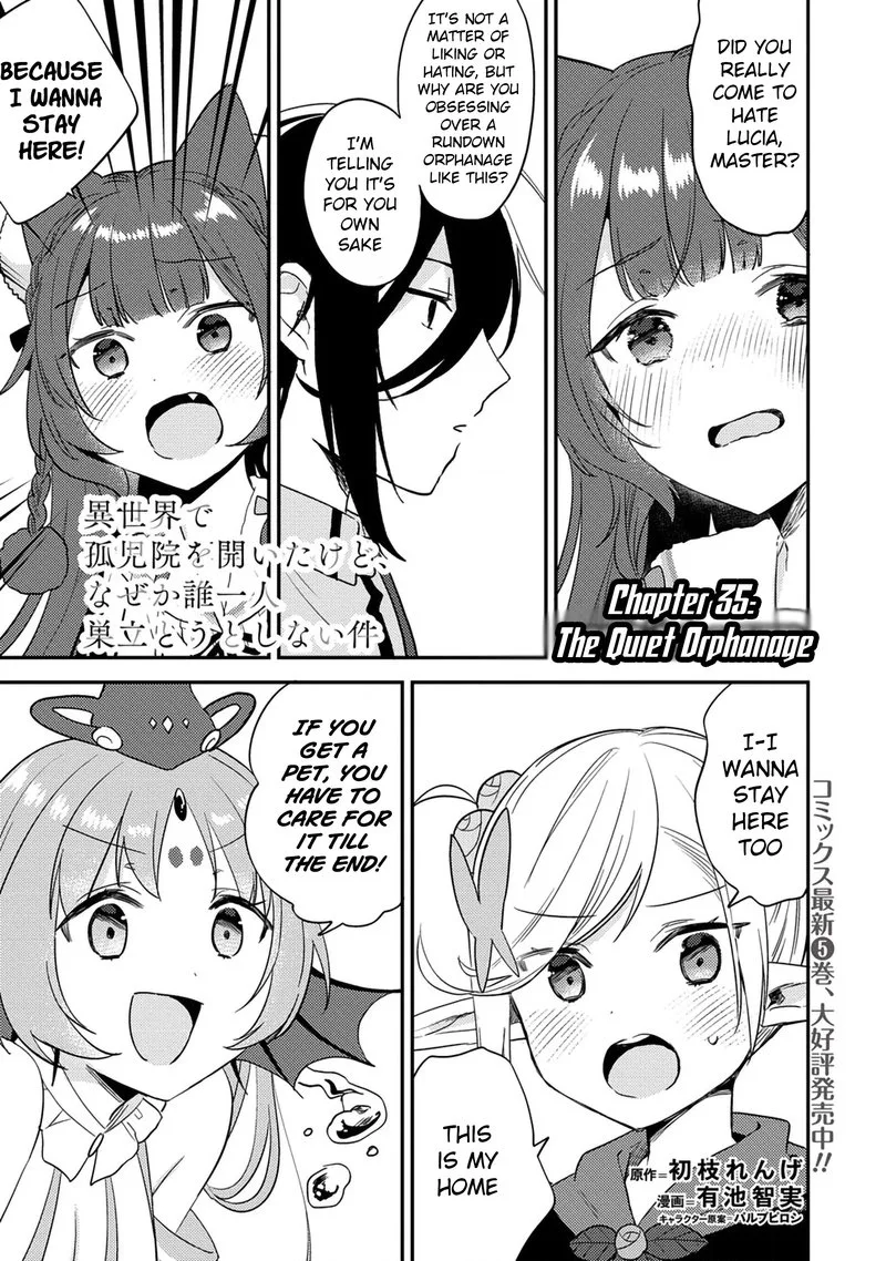 Isekai de Kojiin wo Hiraita kedo, Naze ka Darehitori Sudatou to Shinai Ken Chapter 35 page 1
