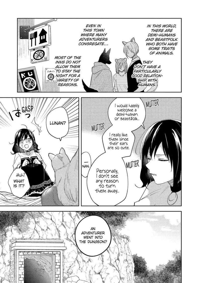Isekai de Pension Hajimemashita. Sekai de Yuiitsu no Kuro Majo desu ga, Kono Chikara wa Okyaku-sama no Tame ni Tsukaimasu Chapter 1 page 12