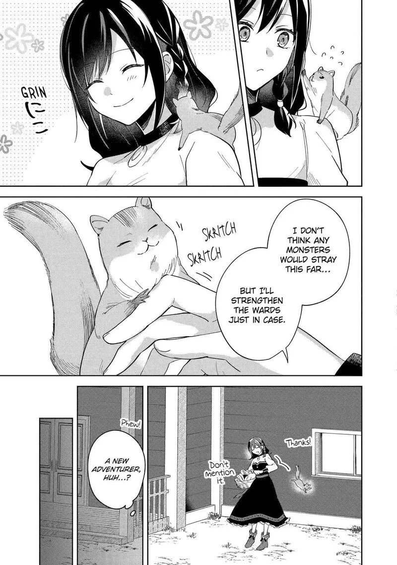 Isekai de Pension Hajimemashita. Sekai de Yuiitsu no Kuro Majo desu ga, Kono Chikara wa Okyaku-sama no Tame ni Tsukaimasu Chapter 1 page 14