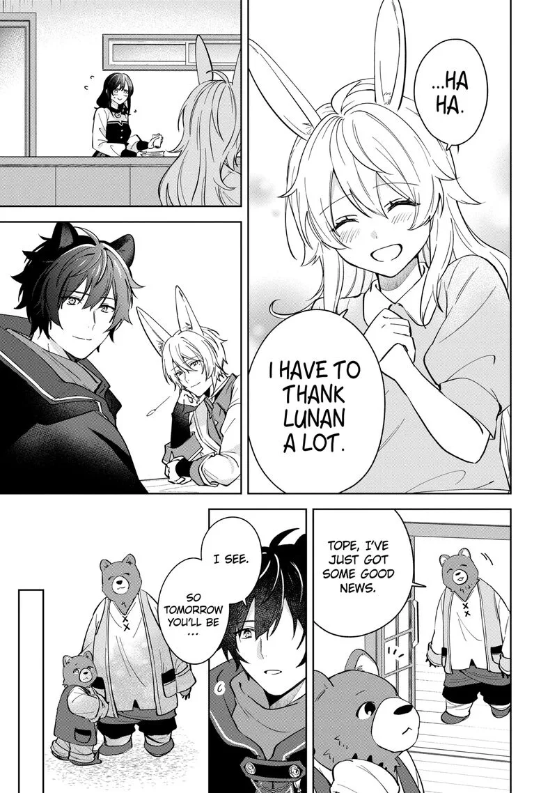 Isekai de Pension Hajimemashita. Sekai de Yuiitsu no Kuro Majo desu ga, Kono Chikara wa Okyaku-sama no Tame ni Tsukaimasu Chapter 12.1 page 5