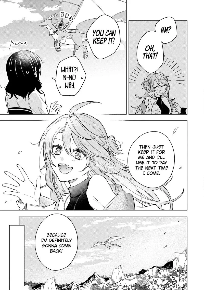 Isekai de Pension Hajimemashita. Sekai de Yuiitsu no Kuro Majo desu ga, Kono Chikara wa Okyaku-sama no Tame ni Tsukaimasu Chapter 12.2 page 11
