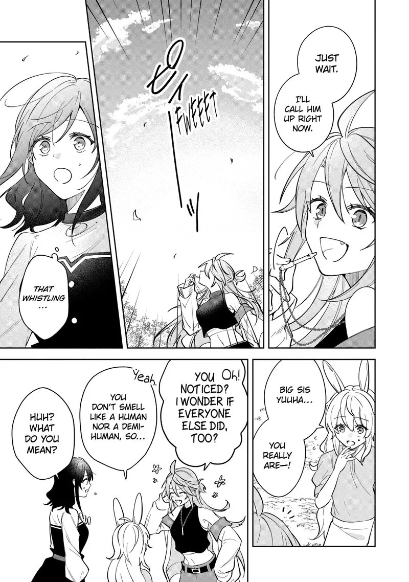Isekai de Pension Hajimemashita. Sekai de Yuiitsu no Kuro Majo desu ga, Kono Chikara wa Okyaku-sama no Tame ni Tsukaimasu Chapter 12.2 page 3