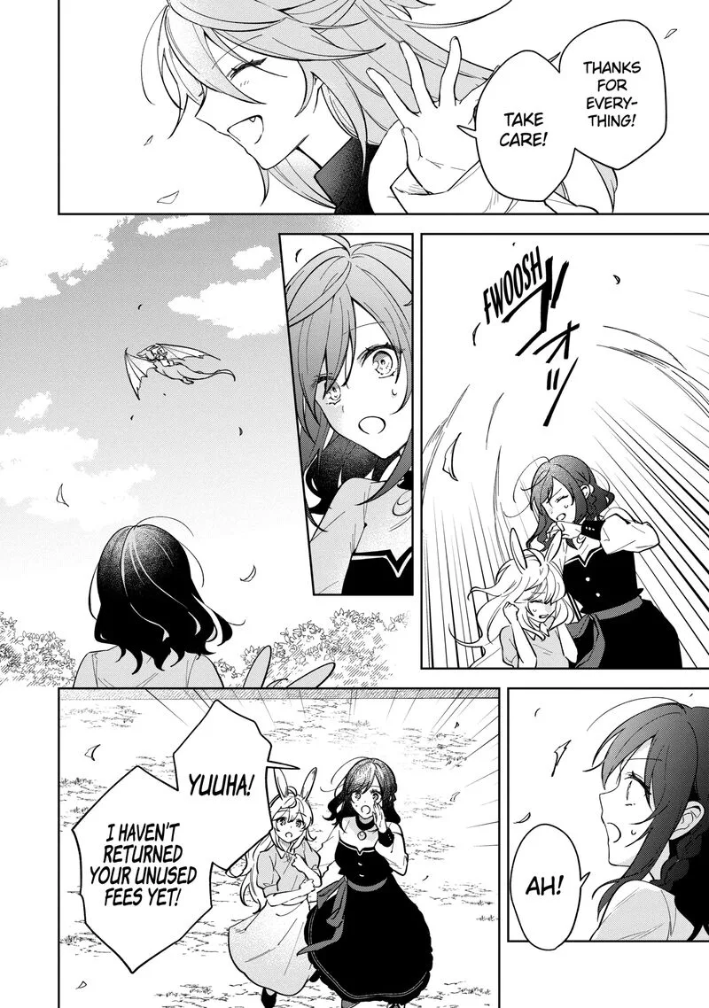 Isekai de Pension Hajimemashita. Sekai de Yuiitsu no Kuro Majo desu ga, Kono Chikara wa Okyaku-sama no Tame ni Tsukaimasu Chapter 12.2 page 10