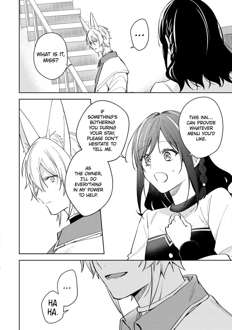 Isekai de Pension Hajimemashita. Sekai de Yuiitsu no Kuro Majo desu ga, Kono Chikara wa Okyaku-sama no Tame ni Tsukaimasu Chapter 12.3 page 8