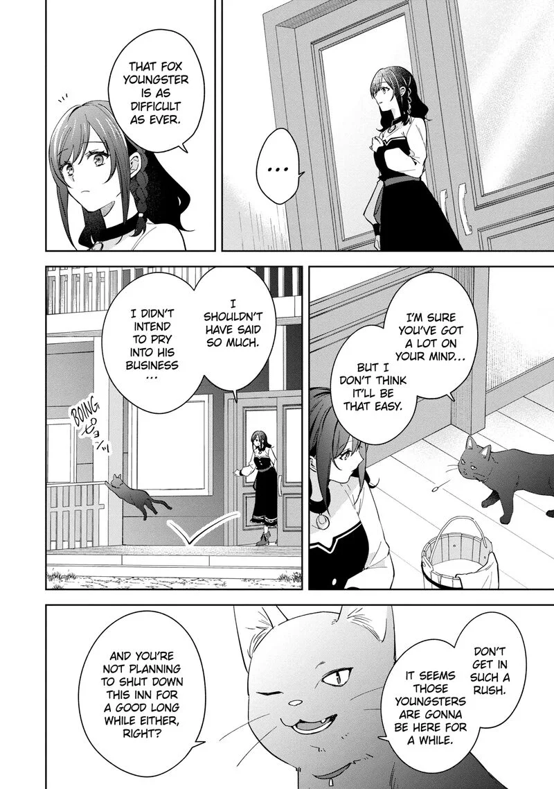 Isekai de Pension Hajimemashita. Sekai de Yuiitsu no Kuro Majo desu ga, Kono Chikara wa Okyaku-sama no Tame ni Tsukaimasu Chapter 12.3 page 10