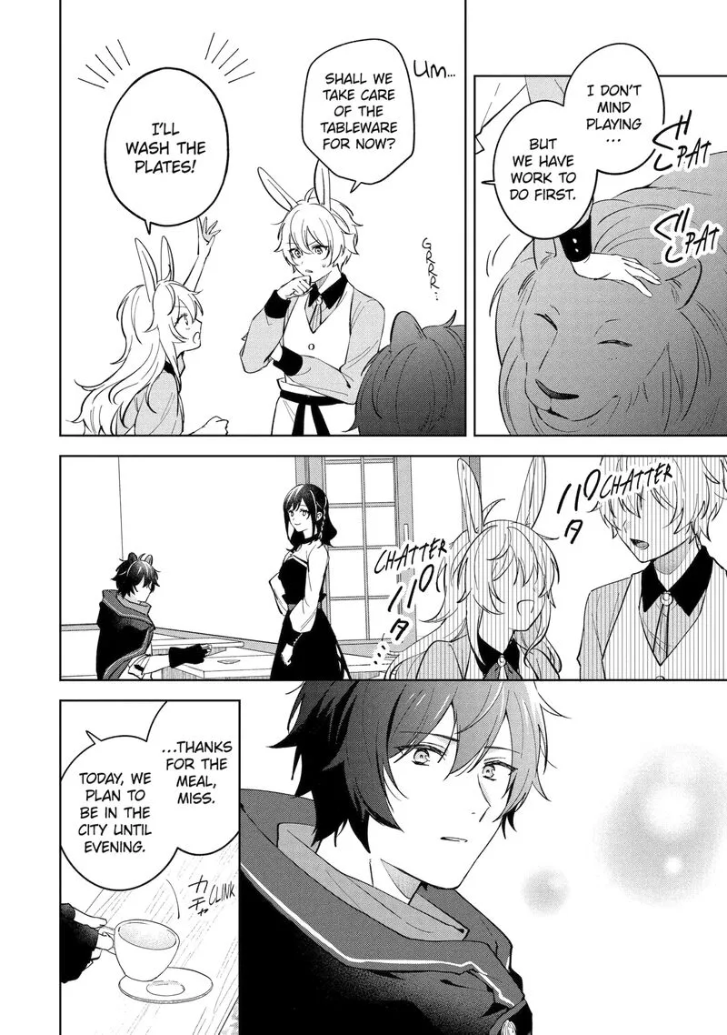 Isekai de Pension Hajimemashita. Sekai de Yuiitsu no Kuro Majo desu ga, Kono Chikara wa Okyaku-sama no Tame ni Tsukaimasu Chapter 12.4 page 3