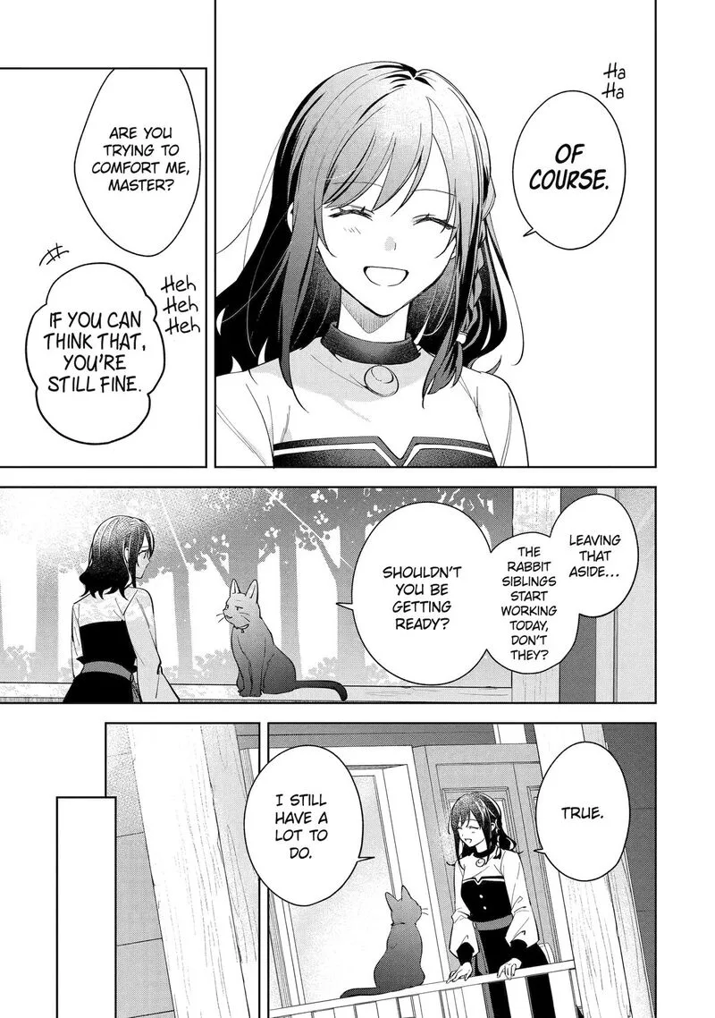 Isekai de Pension Hajimemashita. Sekai de Yuiitsu no Kuro Majo desu ga, Kono Chikara wa Okyaku-sama no Tame ni Tsukaimasu Chapter 12 page 33