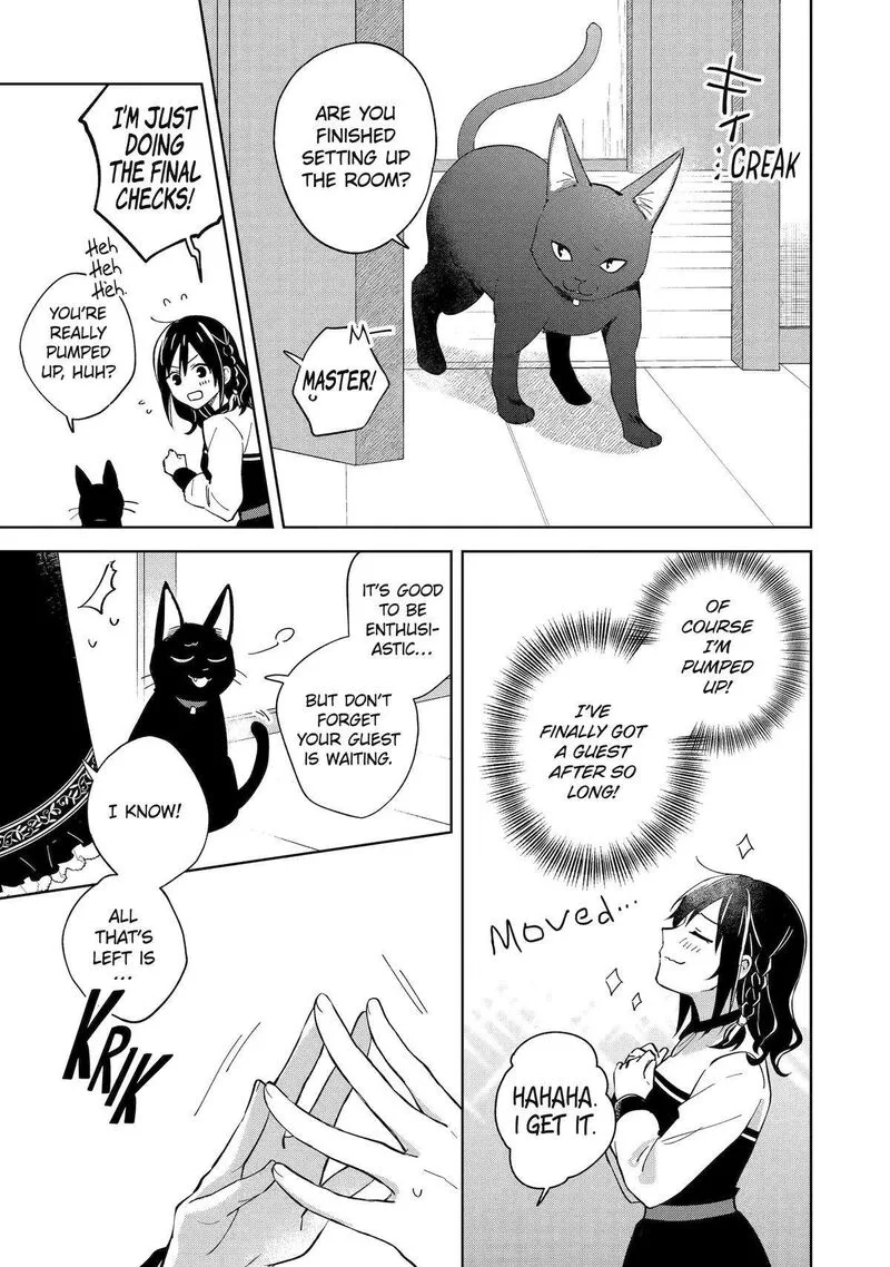 Isekai de Pension Hajimemashita. Sekai de Yuiitsu no Kuro Majo desu ga, Kono Chikara wa Okyaku-sama no Tame ni Tsukaimasu Chapter 2 page 3