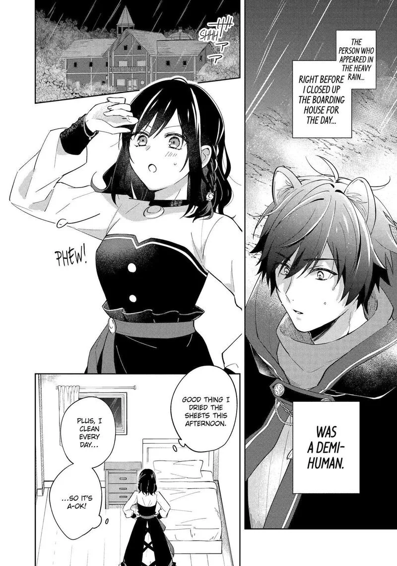 Isekai de Pension Hajimemashita. Sekai de Yuiitsu no Kuro Majo desu ga, Kono Chikara wa Okyaku-sama no Tame ni Tsukaimasu Chapter 2 page 2
