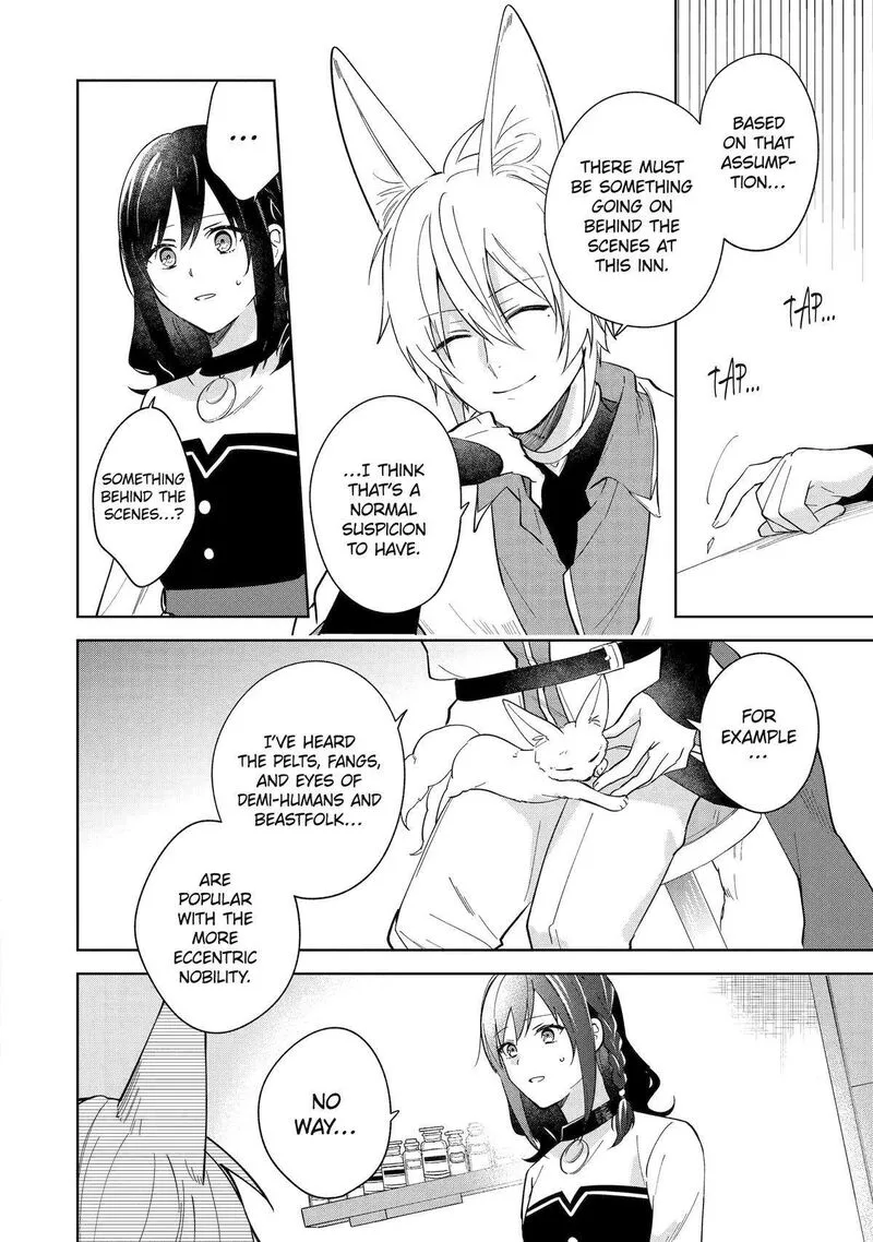 Isekai de Pension Hajimemashita. Sekai de Yuiitsu no Kuro Majo desu ga, Kono Chikara wa Okyaku-sama no Tame ni Tsukaimasu Chapter 4 page 14