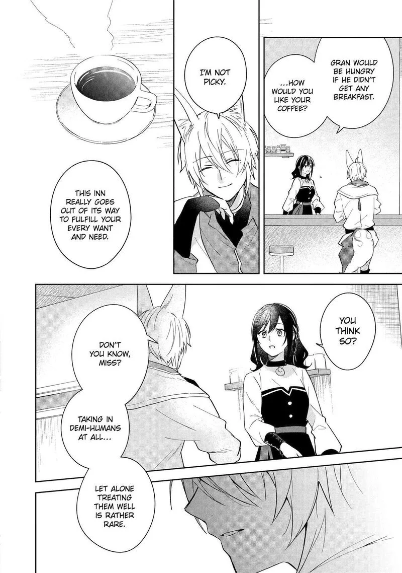 Isekai de Pension Hajimemashita. Sekai de Yuiitsu no Kuro Majo desu ga, Kono Chikara wa Okyaku-sama no Tame ni Tsukaimasu Chapter 4 page 12