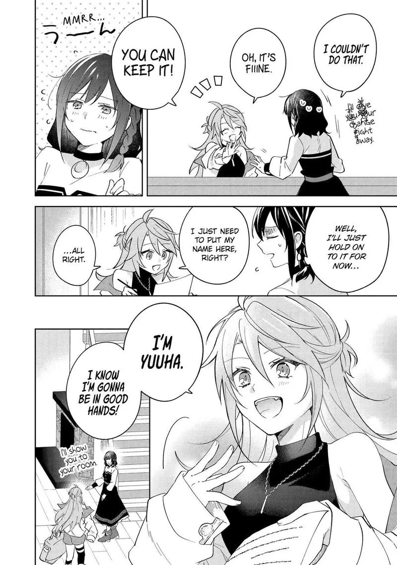 Isekai de Pension Hajimemashita. Sekai de Yuiitsu no Kuro Majo desu ga, Kono Chikara wa Okyaku-sama no Tame ni Tsukaimasu Chapter 6 page 8