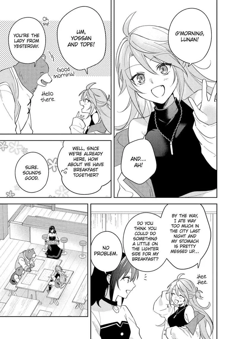 Isekai de Pension Hajimemashita. Sekai de Yuiitsu no Kuro Majo desu ga, Kono Chikara wa Okyaku-sama no Tame ni Tsukaimasu Chapter 6 page 25