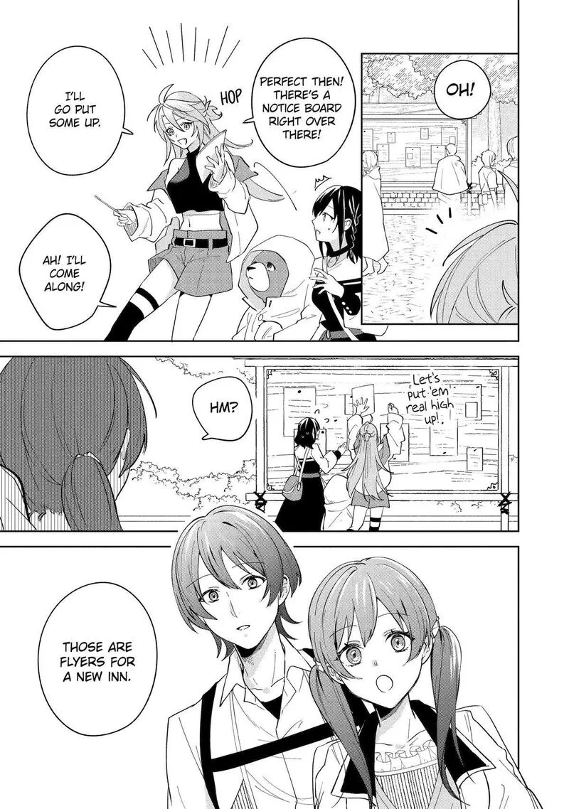 Isekai de Pension Hajimemashita. Sekai de Yuiitsu no Kuro Majo desu ga, Kono Chikara wa Okyaku-sama no Tame ni Tsukaimasu Chapter 7 page 11