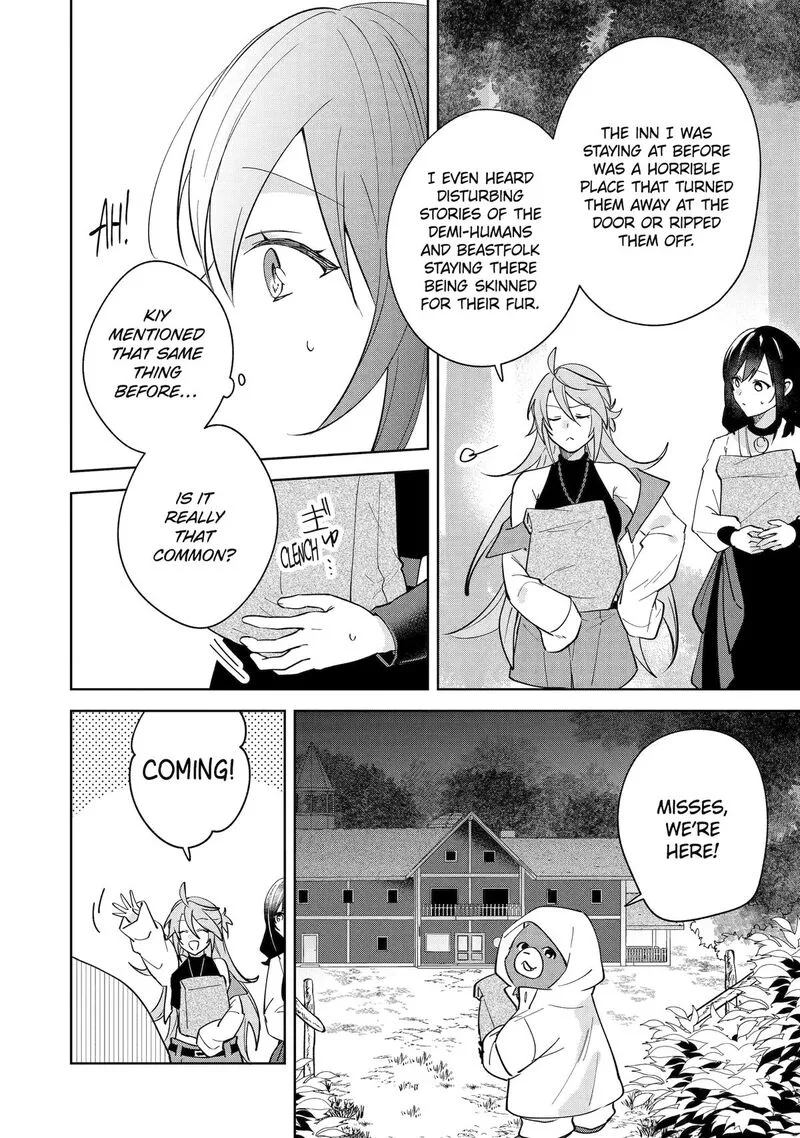 Isekai de Pension Hajimemashita. Sekai de Yuiitsu no Kuro Majo desu ga, Kono Chikara wa Okyaku-sama no Tame ni Tsukaimasu Chapter 7 page 38
