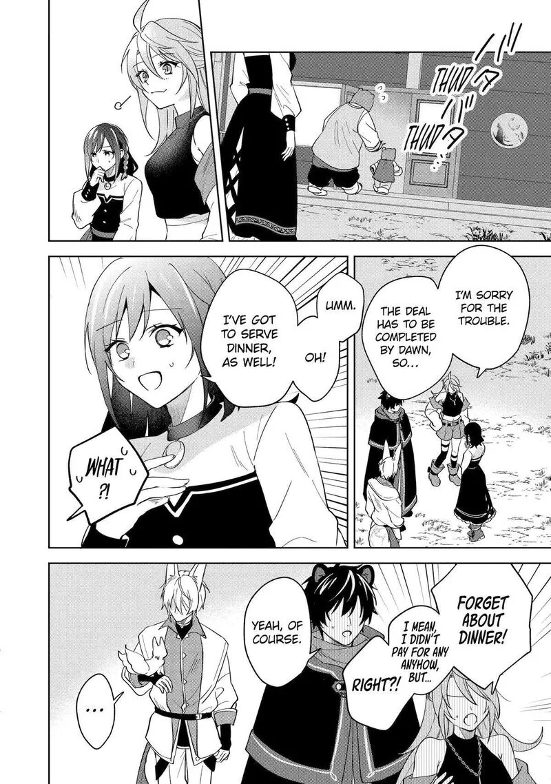 Isekai de Pension Hajimemashita. Sekai de Yuiitsu no Kuro Majo desu ga, Kono Chikara wa Okyaku-sama no Tame ni Tsukaimasu Chapter 9 page 28