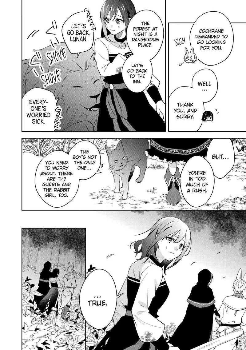 Isekai de Pension Hajimemashita. Sekai de Yuiitsu no Kuro Majo desu ga, Kono Chikara wa Okyaku-sama no Tame ni Tsukaimasu Chapter 9 page 24