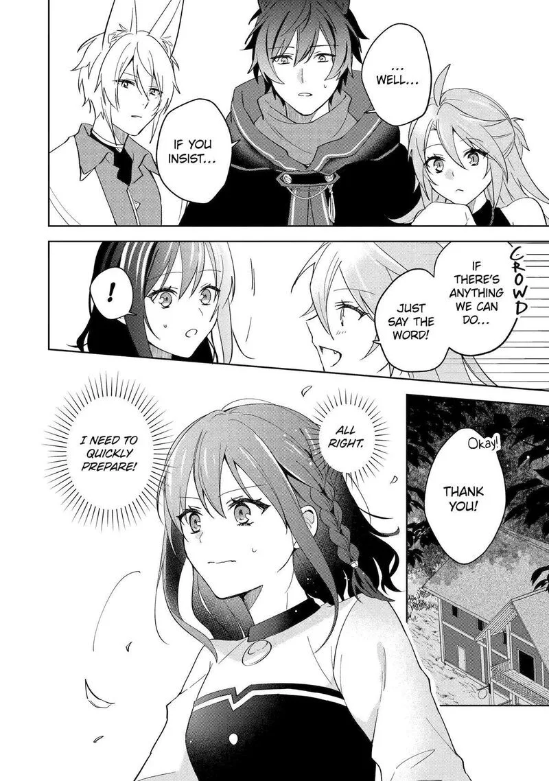 Isekai de Pension Hajimemashita. Sekai de Yuiitsu no Kuro Majo desu ga, Kono Chikara wa Okyaku-sama no Tame ni Tsukaimasu Chapter 9 page 36