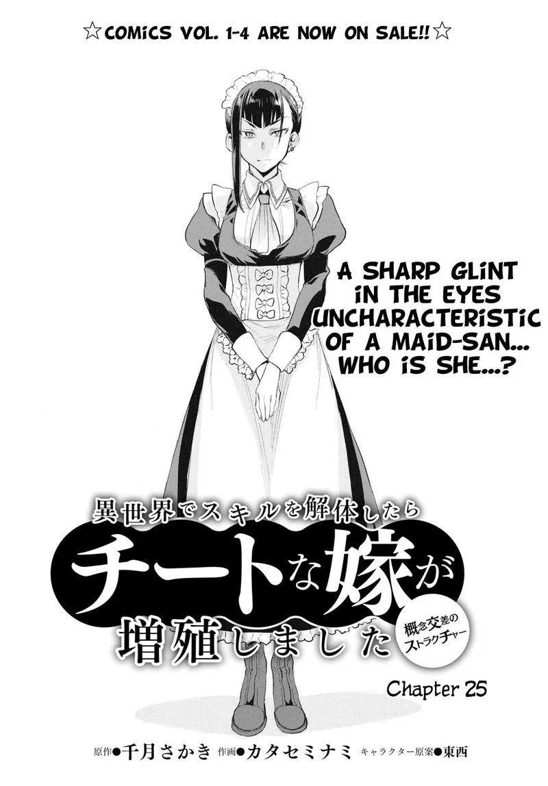 Isekai de Skill wo Kaitai Shitara Cheat na Yome ga Zoushoku Shimashita: Gainen Kousa no Structure Chapter 25 page 2