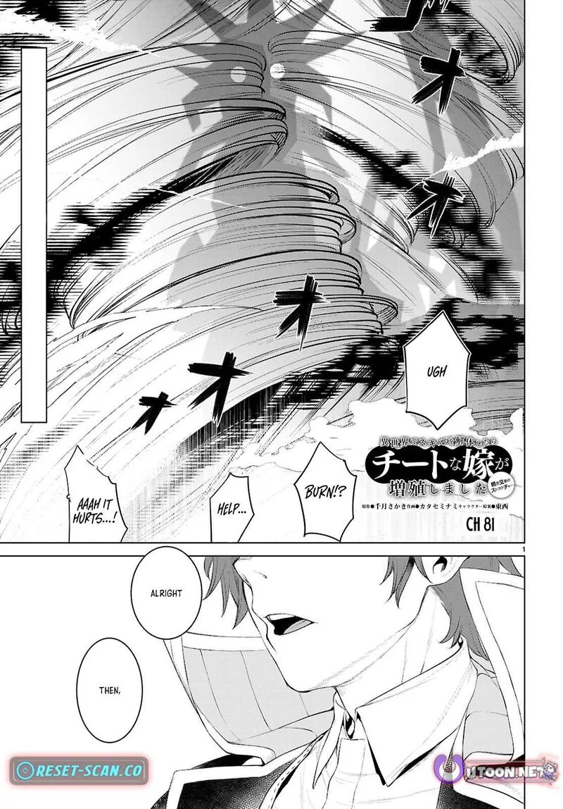 Isekai de Skill wo Kaitai Shitara Cheat na Yome ga Zoushoku Shimashita: Gainen Kousa no Structure Chapter 81 page 1