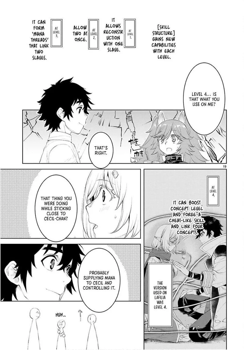 Isekai de Skill wo Kaitai Shitara Cheat na Yome ga Zoushoku Shimashita: Gainen Kousa no Structure Chapter 82 page 19