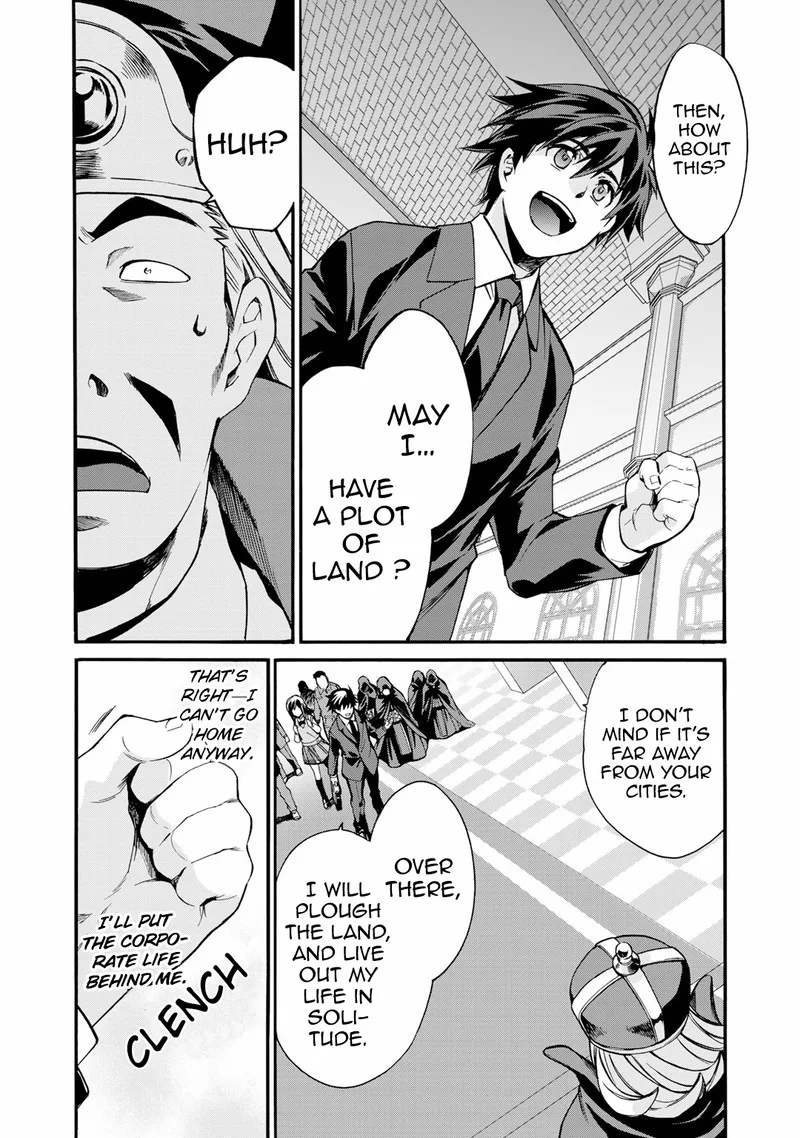 Isekai de Tochi o Katte Noujou o Tsukurou Chapter 1 page 14
