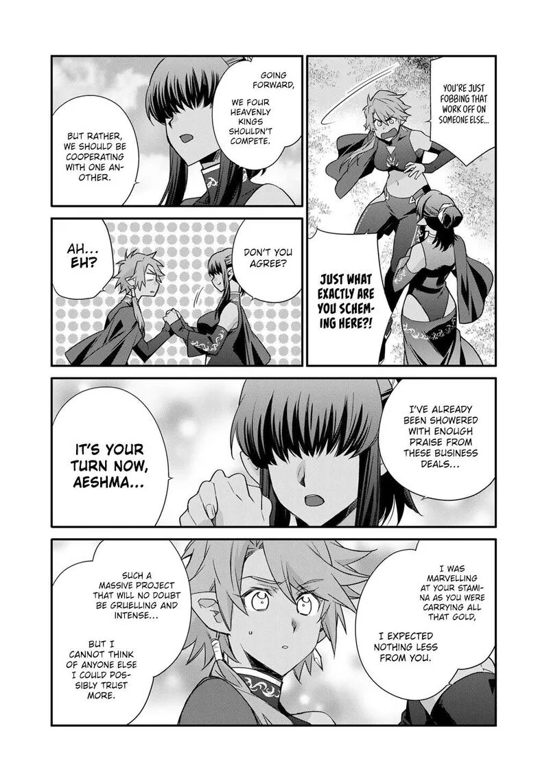 Isekai de Tochi o Katte Noujou o Tsukurou Chapter 66.5 page 8