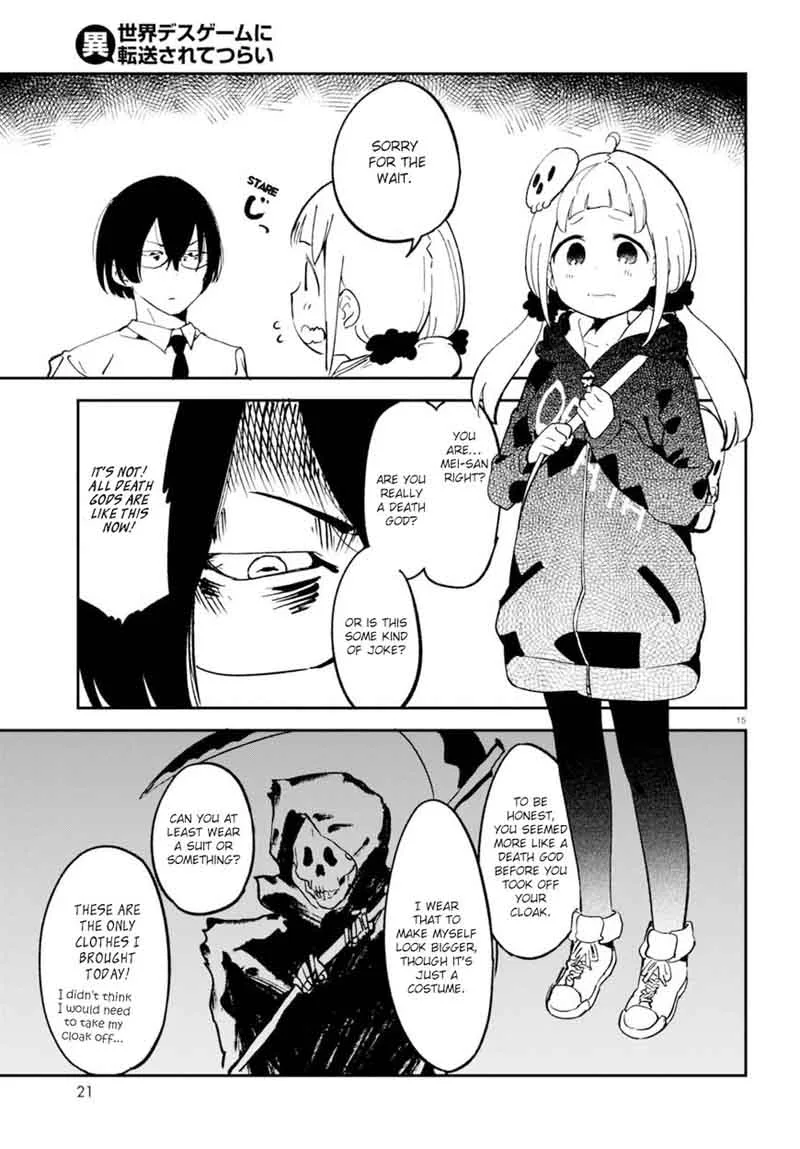 Isekai Death Game ni Tensou Sarete Tsurai Chapter 1 page 20