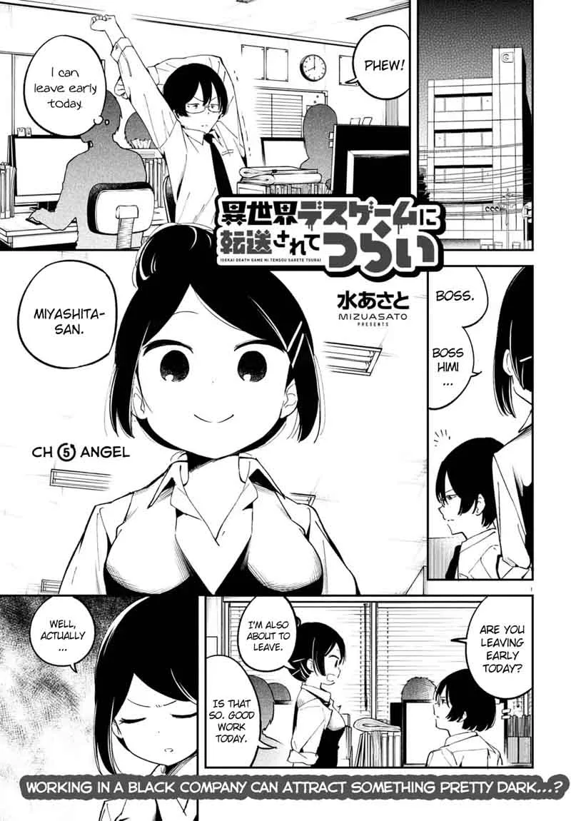 Isekai Death Game ni Tensou Sarete Tsurai Chapter 5 page 1